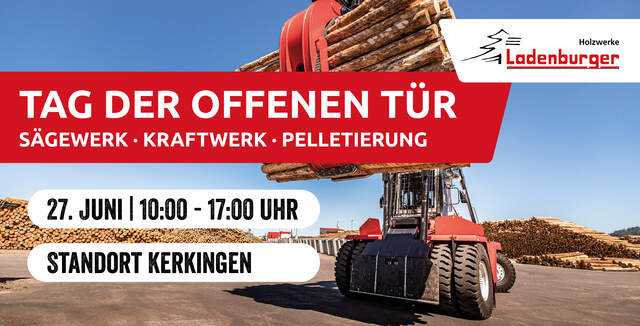 Tag der offenen Tür bei den Holzwerken Ladenburger am 26. Juni 2026